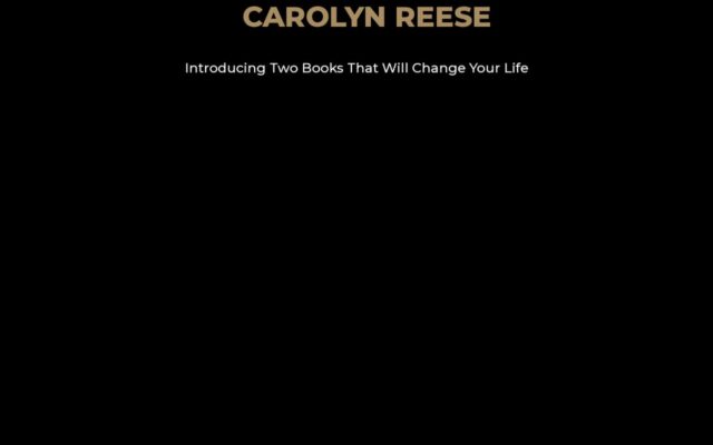 Screenshot of the Carolyn Reese website