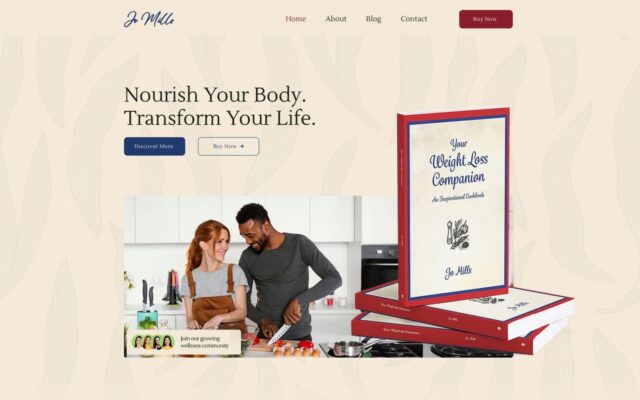Screenshot of the Your Weight Loss Companion website
